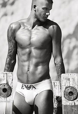 Beckham underwear cheap armani