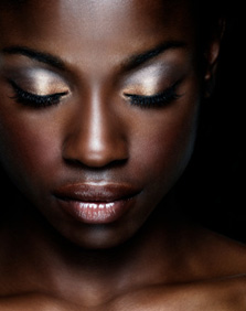 Black Skin Makeup 02