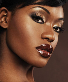 Black Skin Makeup 05