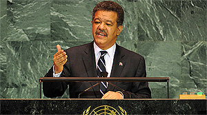 Leonel Fernandez United Nations General Assembly V4