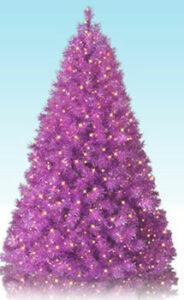 Purple Christmas Tree
