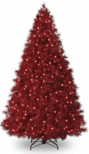 Red Christmas Tree