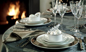 Silver Christmas Table 02