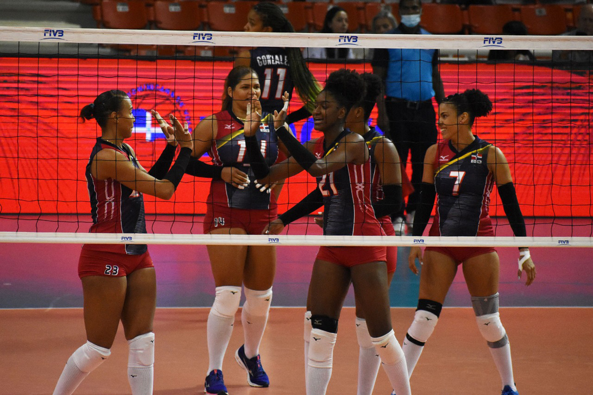Dr Beats Canadian Women S Volleyball Team Three Sets To Zero Dominican Republic Live