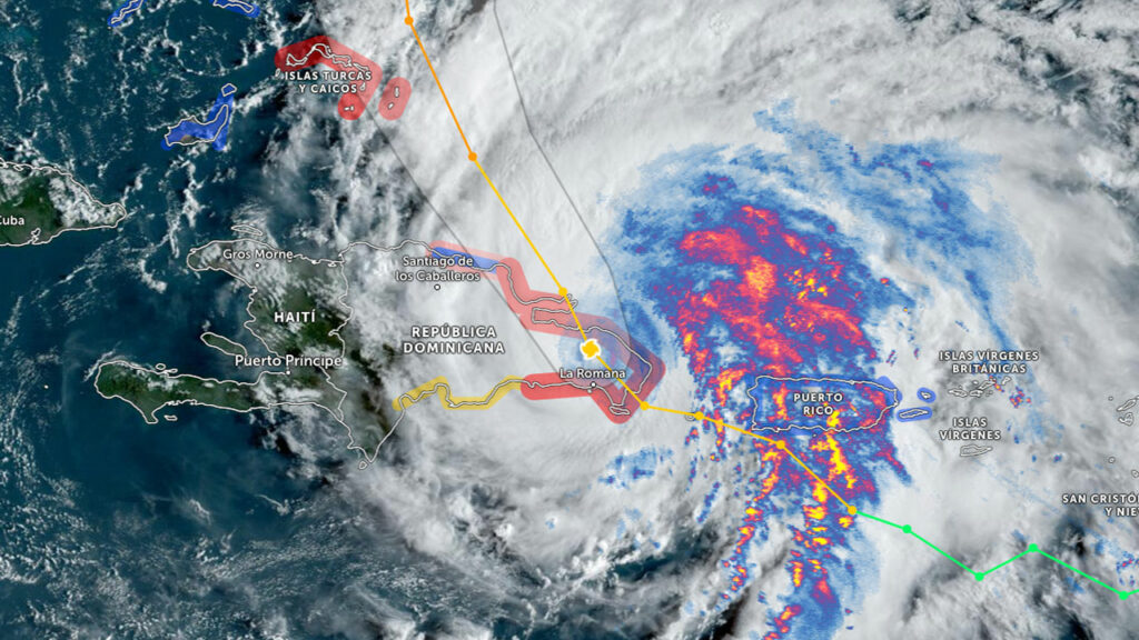 Hurricane Fiona, Monday September 19, 2022