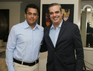 David Collado y Luis Abinader